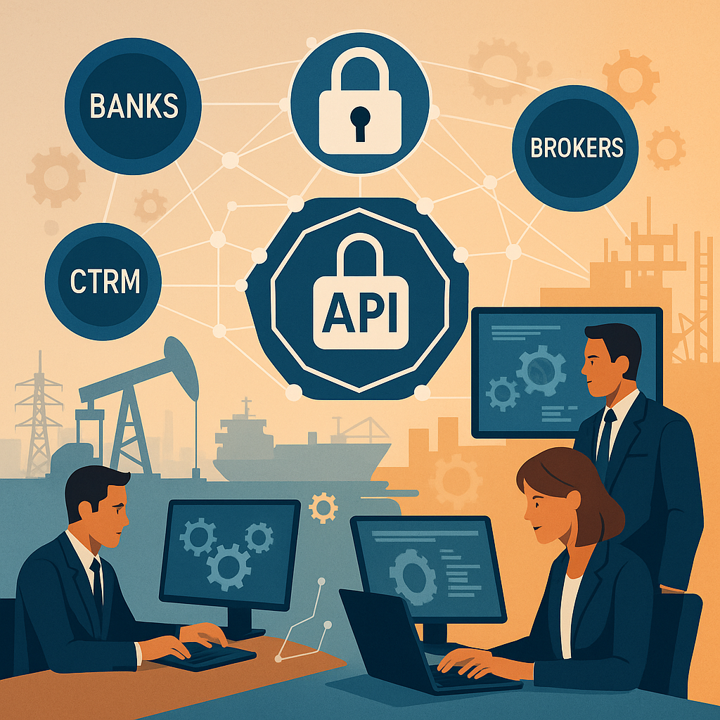 Securely Connecting Banks, Brokers, and CTRM Systems Through APIs